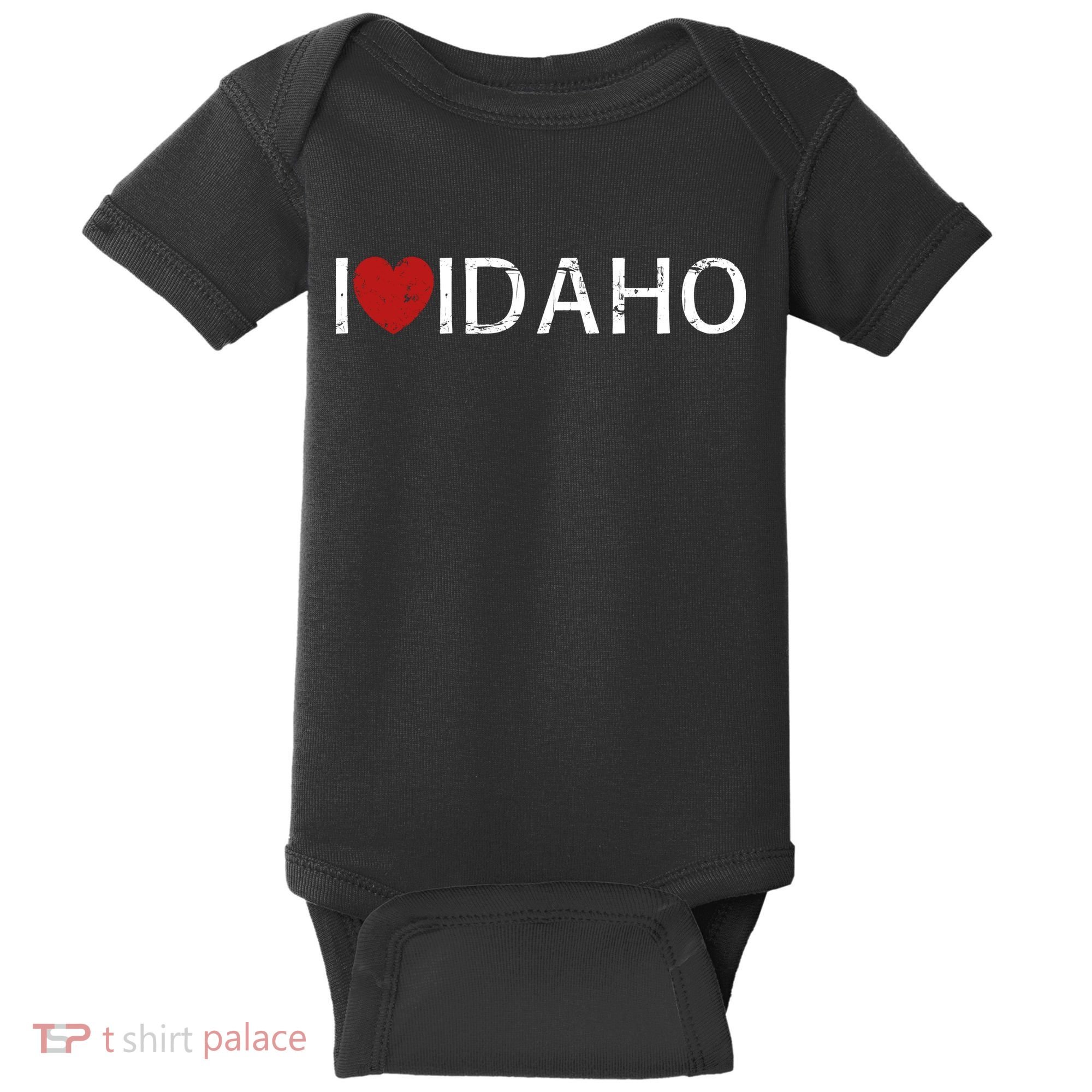 I Love Idaho Baby Bodysuit