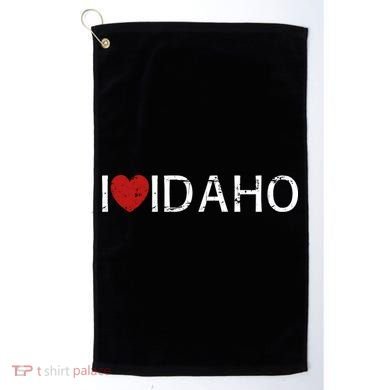 I Love Idaho Golf Towel