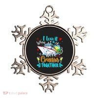 I Love It When We Are Cruisin Together Funny Cruise Lover Ornament thumb 0
