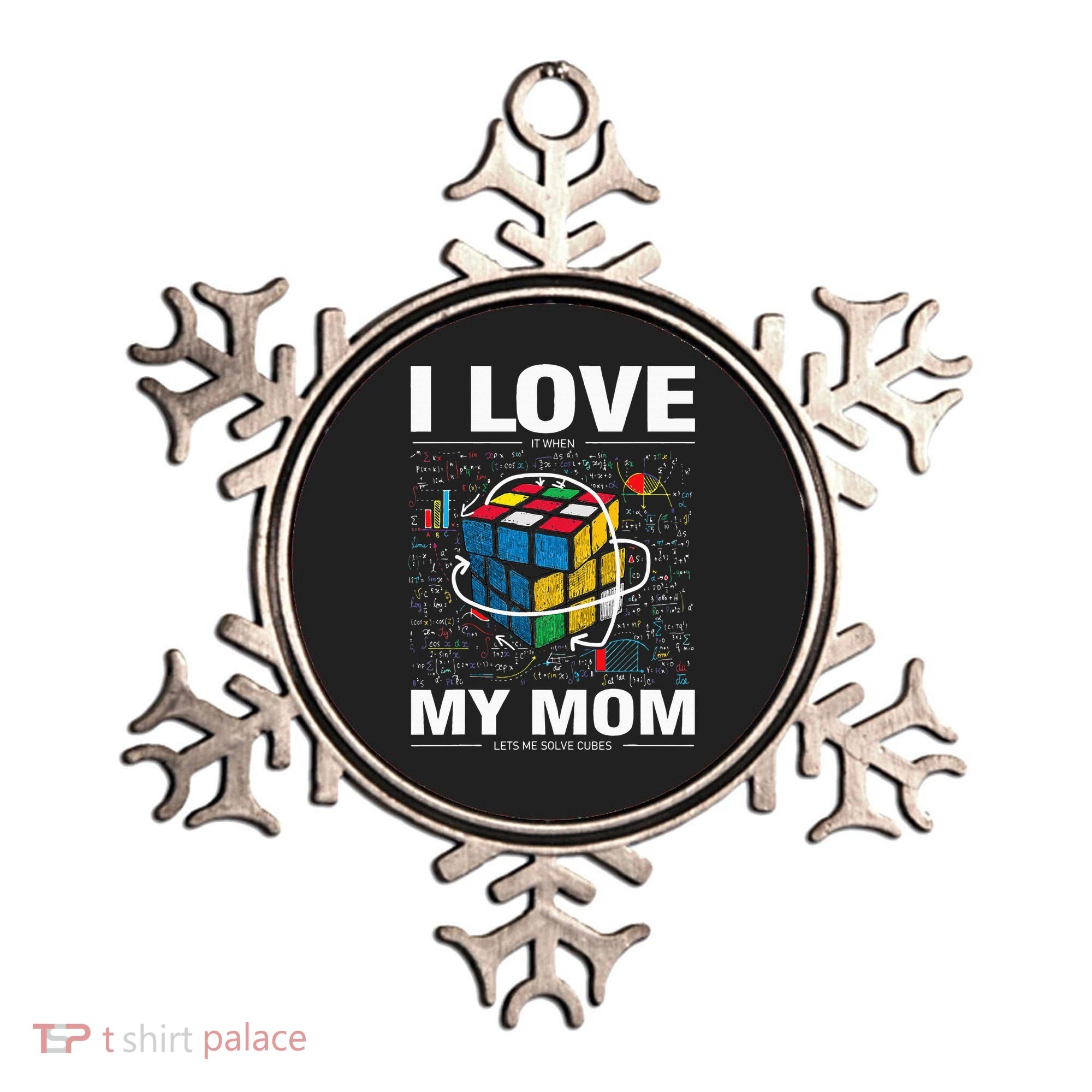 I Love It When My Mom Lets Me Solve Cubes Speedcubing Ornament