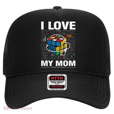 I Love It When My Mom Lets Me Solve Cubes Speedcubing Hat