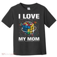 I Love It When My Mom Lets Me Solve Cubes Speedcubing Toddler T-Shirt thumb 0