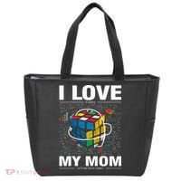 I Love It When My Mom Lets Me Solve Cubes Speedcubing Tote Bag thumb 0