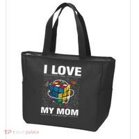 I Love It When My Mom Lets Me Solve Cubes Speedcubing Tote Bag thumb 3