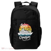 I Love It When Were Cruisin Together Nautical Sailing Gift Backpack thumb 0