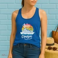 I Love It When Were Cruisin Together Nautical Sailing Gift Women's Tank Top thumb 2