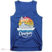 I Love It When Were Cruisin Together Nautical Sailing Gift Tank Top thumb 0