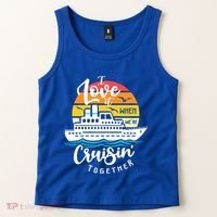 I Love It When Were Cruisin Together Nautical Sailing Gift Tank Top thumb 2