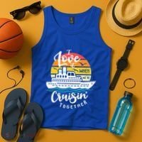 I Love It When Were Cruisin Together Nautical Sailing Gift Tank Top thumb 4