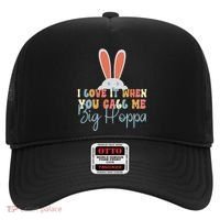 I Love It When You Call Me Big Hoppa Bunny Ear Easter Day Hat thumb 0