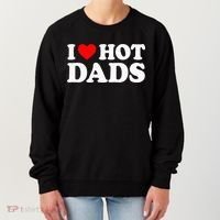 I Love  I Heart Hot Dads    Women's Sweatshirt thumb 0