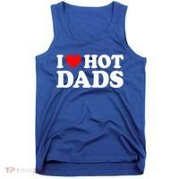 I Love  I Heart Hot Dads    Tank Top thumb 0