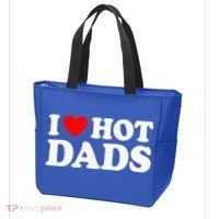 I Love  I Heart Hot Dads    Tote Bag thumb 3