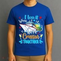 I Love It When We Are Cruisin Together Funny Cruise Lover Gift T-Shirt thumb 3