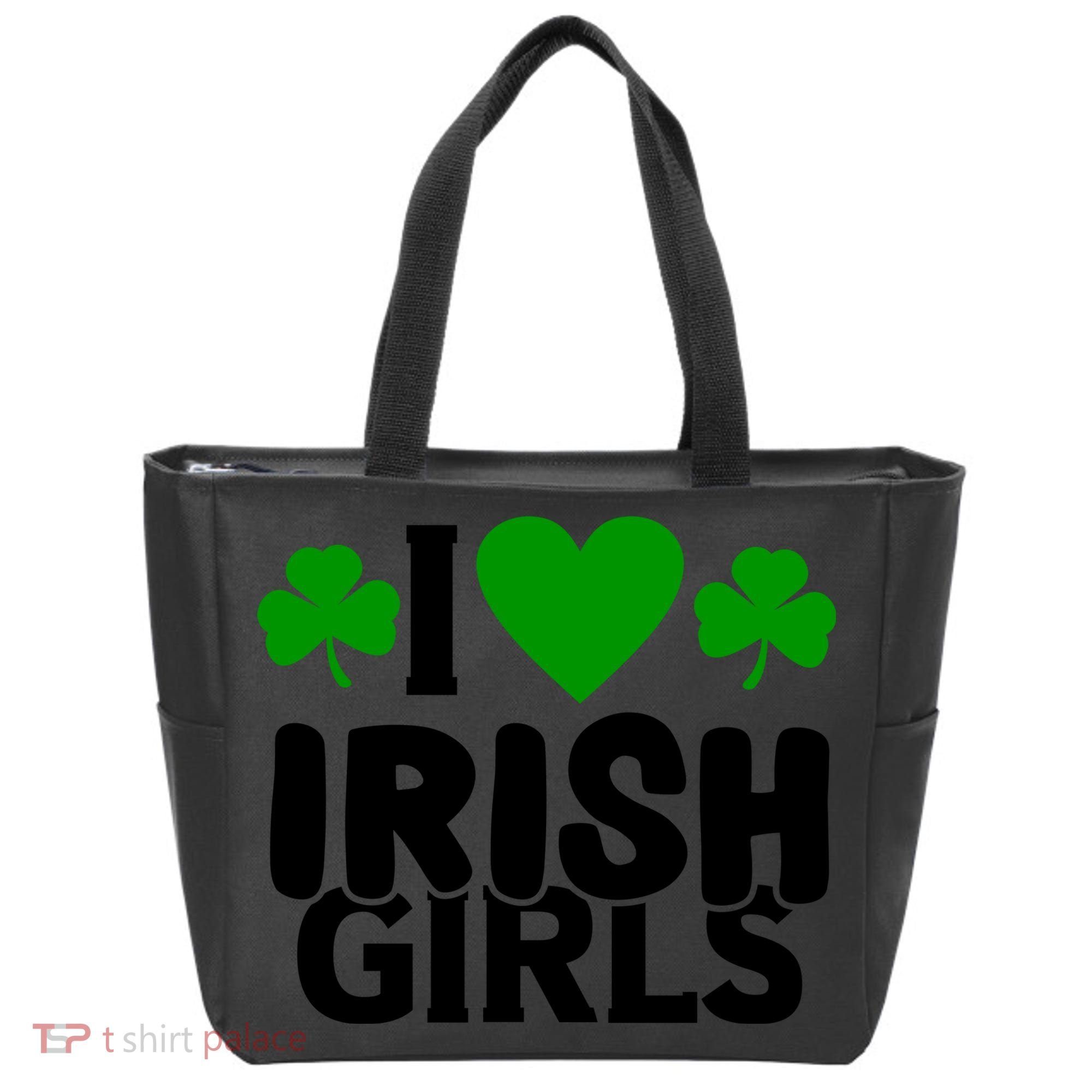 I Love Irish Girls Tote Bag