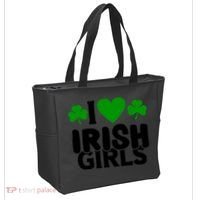 I Love Irish Girls Tote Bag thumb 2