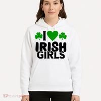 I Love Irish Girls Hoodie thumb 5