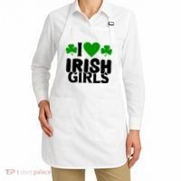 I Love Irish Girls Apron thumb 2