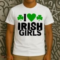 I Love Irish Girls T-Shirt thumb 3