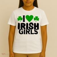 I Love Irish Girls T-Shirt thumb 4