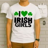 I Love Irish Girls T-Shirt thumb 6