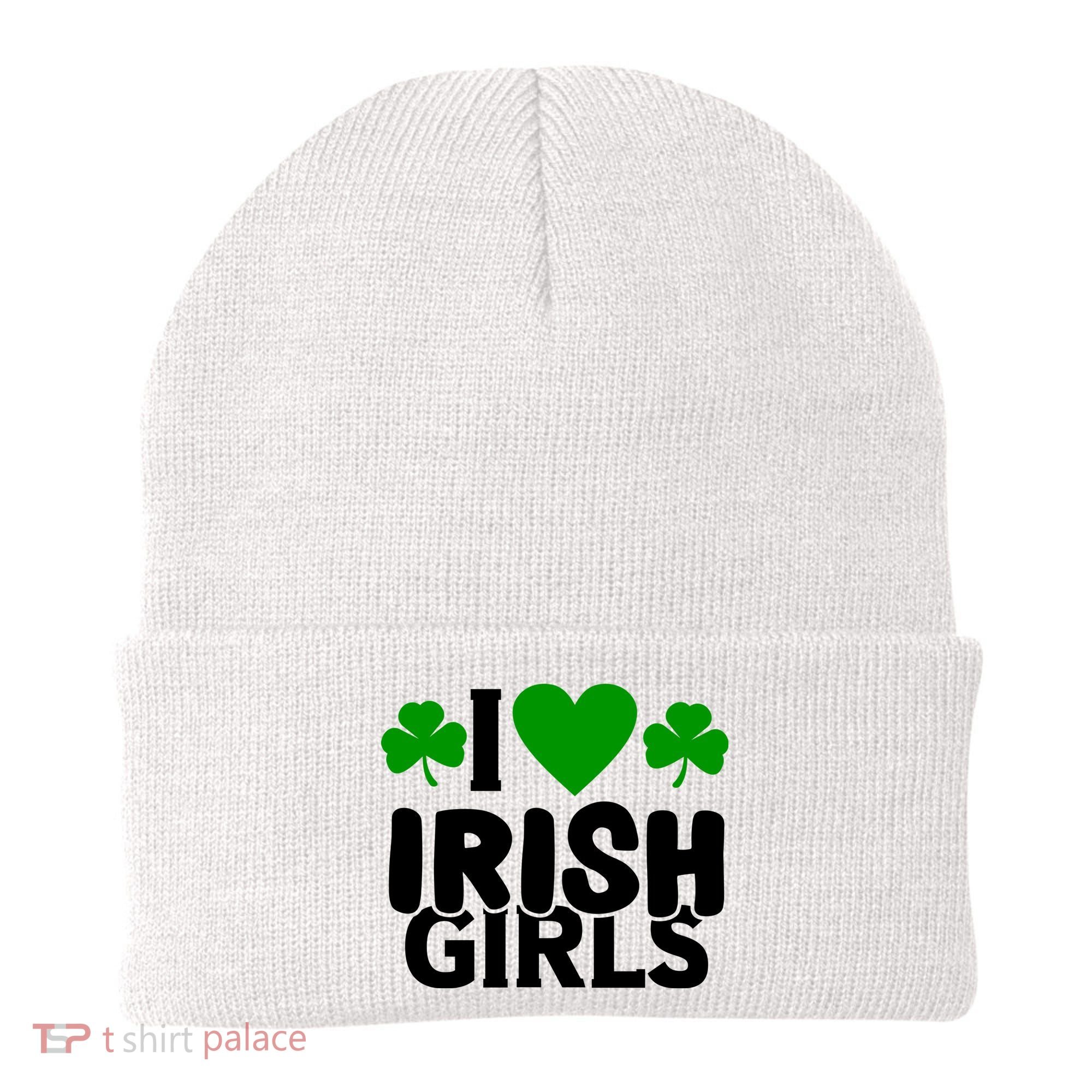 I Love Irish Girls Beanie