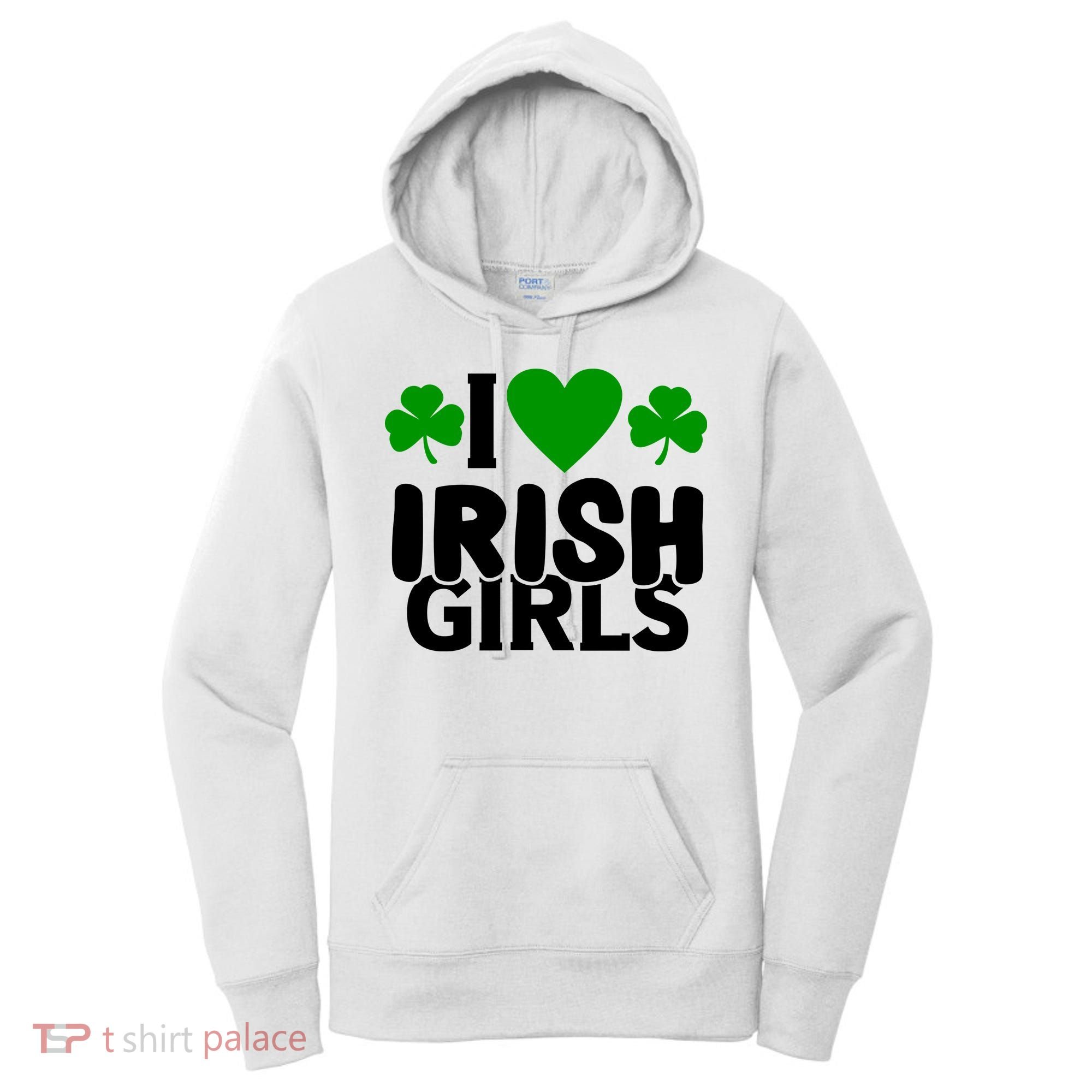 I Love Irish Girls Women's Hoodie