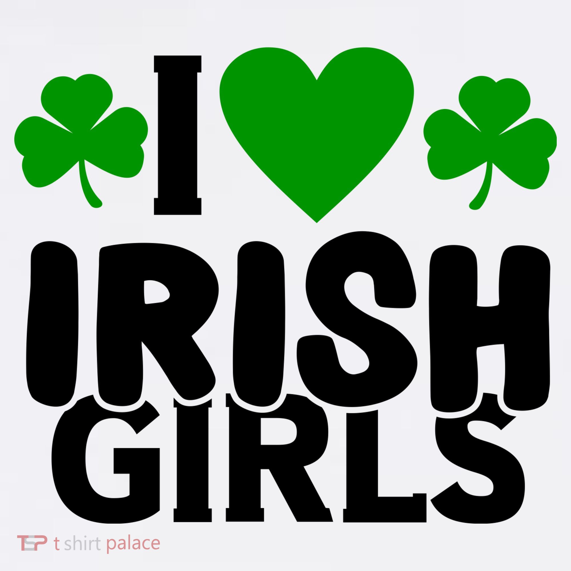 I Love Irish Girls Women's Hoodie