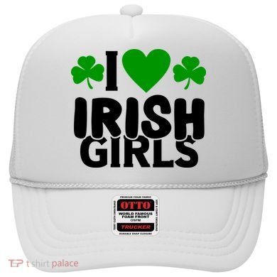 I Love Irish Girls Hat