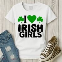 I Love Irish Girls Women's T-Shirt thumb 3