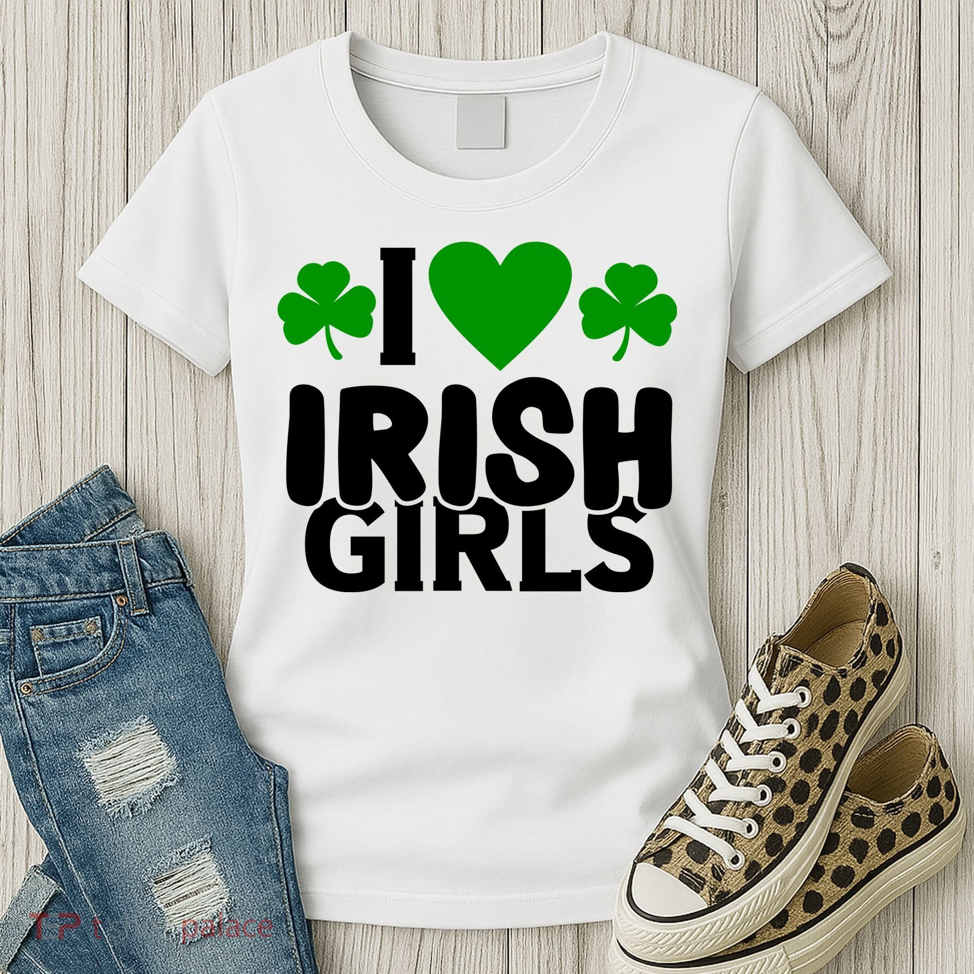 I Love Irish Girls Women's T-Shirt