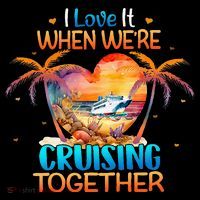I Love It When WeRe Cruising Together Cruise Stripe Pom Pom Beanie thumb 2