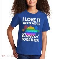 I Love It When We're Cruisin' Together Fun Cruising Trip Cool Gift Kids T-Shirt thumb 2