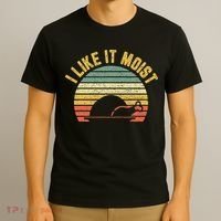 I Like It Moist Retro Funny Thanksgiving T-Shirt thumb 3