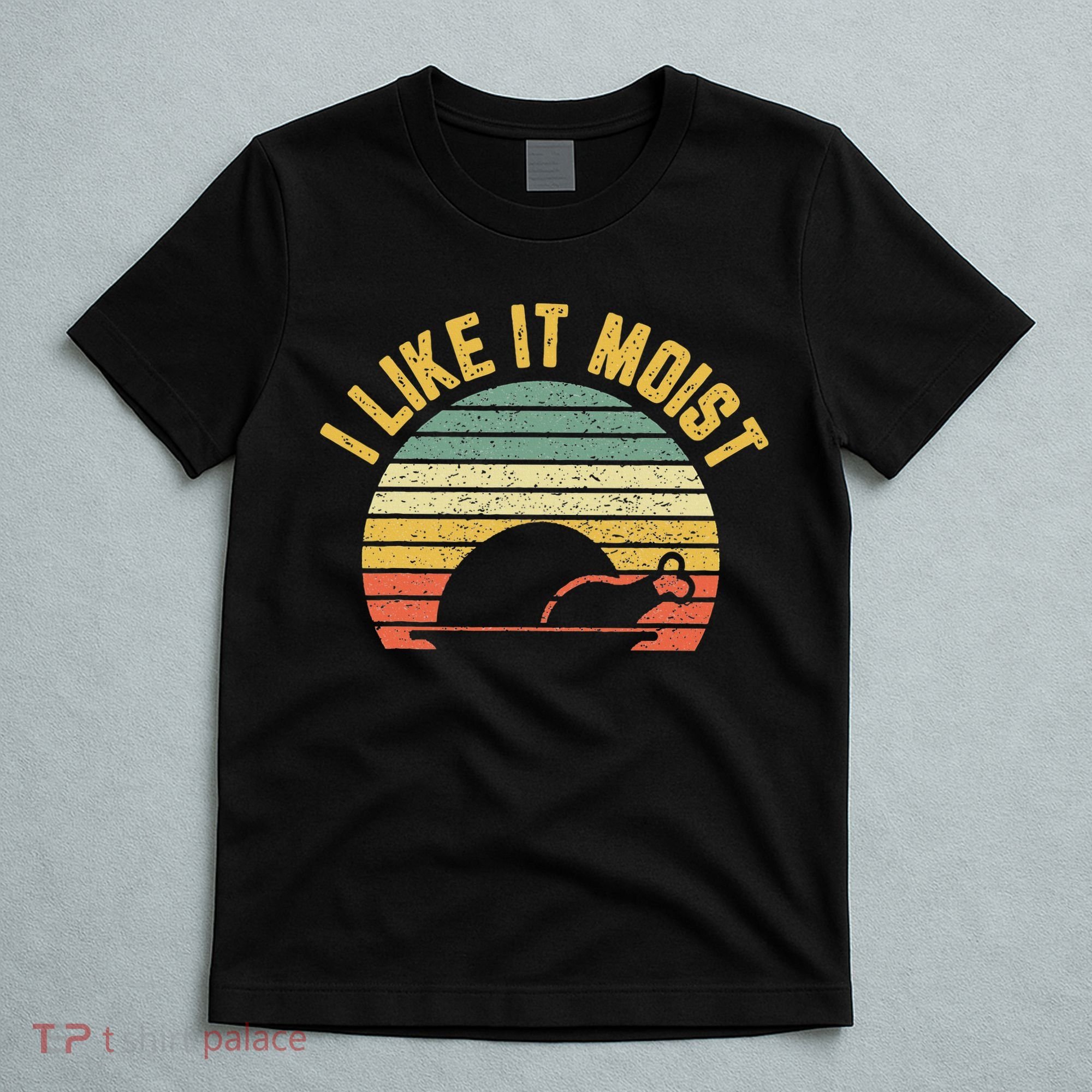 I Like It Moist Retro Funny Thanksgiving T-Shirt