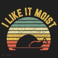I Like It Moist Retro Funny Thanksgiving Beanie thumb 2