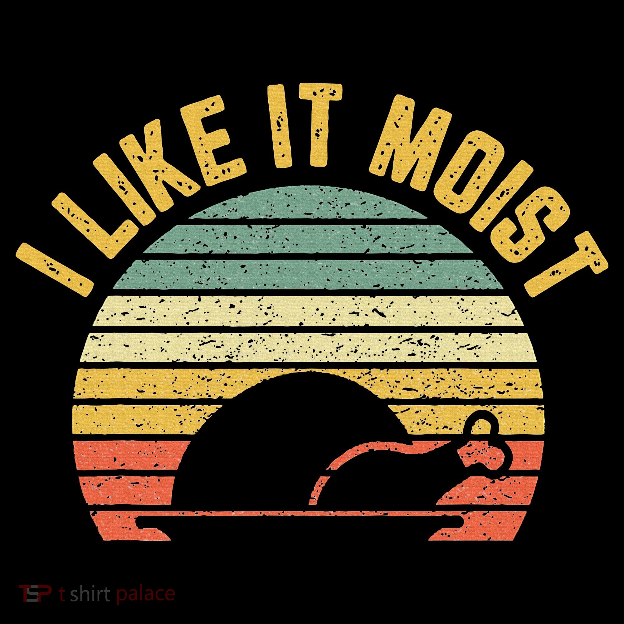 I Like It Moist Retro Funny Thanksgiving Women's Hoodie