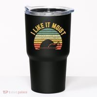 I Like It Moist Retro Funny Thanksgiving Tumbler thumb 0