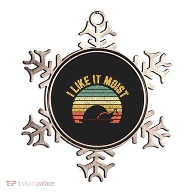 I Like It Moist Retro Funny Thanksgiving Ornament