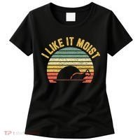 I Like It Moist Retro Funny Thanksgiving Women's T-Shirt thumb 0