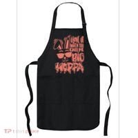 I Love It When You Call Me Big Hoppa Bunny Easter Day Apron thumb 0