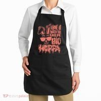 I Love It When You Call Me Big Hoppa Bunny Easter Day Apron thumb 2
