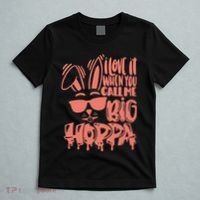 I Love It When You Call Me Big Hoppa Bunny Easter Day T-Shirt thumb 5