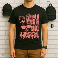 I Love It When You Call Me Big Hoppa Bunny Easter Day T-Shirt thumb 6