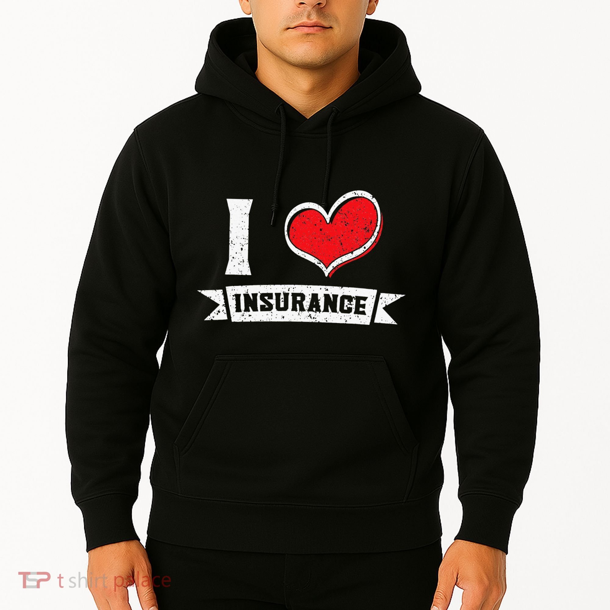 I Love Insurance Agents Occupation Job Profession Hoodie