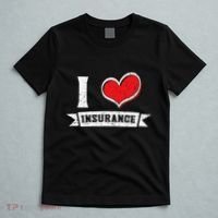 I Love Insurance Agents Occupation Job Profession T-Shirt thumb 5