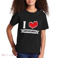 I Love Insurance Agents Occupation Job Profession Kids T-Shirt thumb 2