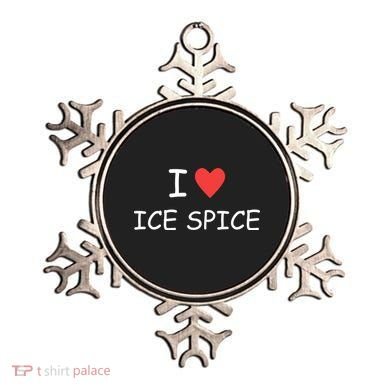 I Love Ice Spice Ornament