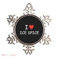 I Love Ice Spice Ornament thumb 0