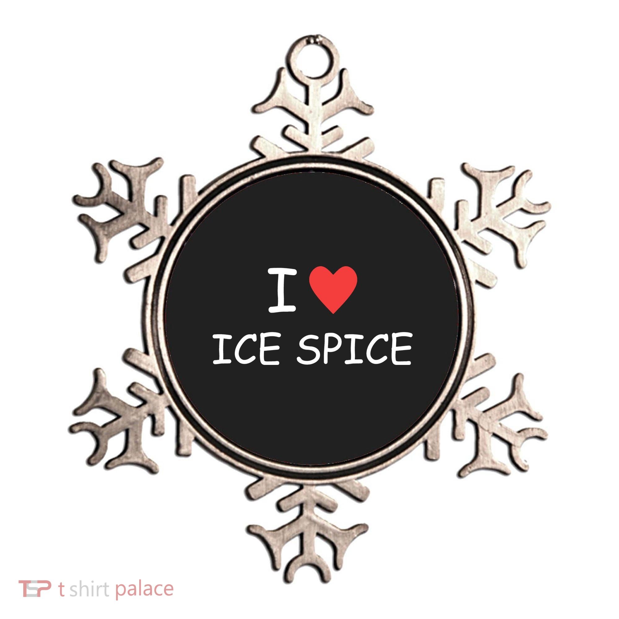 I Love Ice Spice Ornament